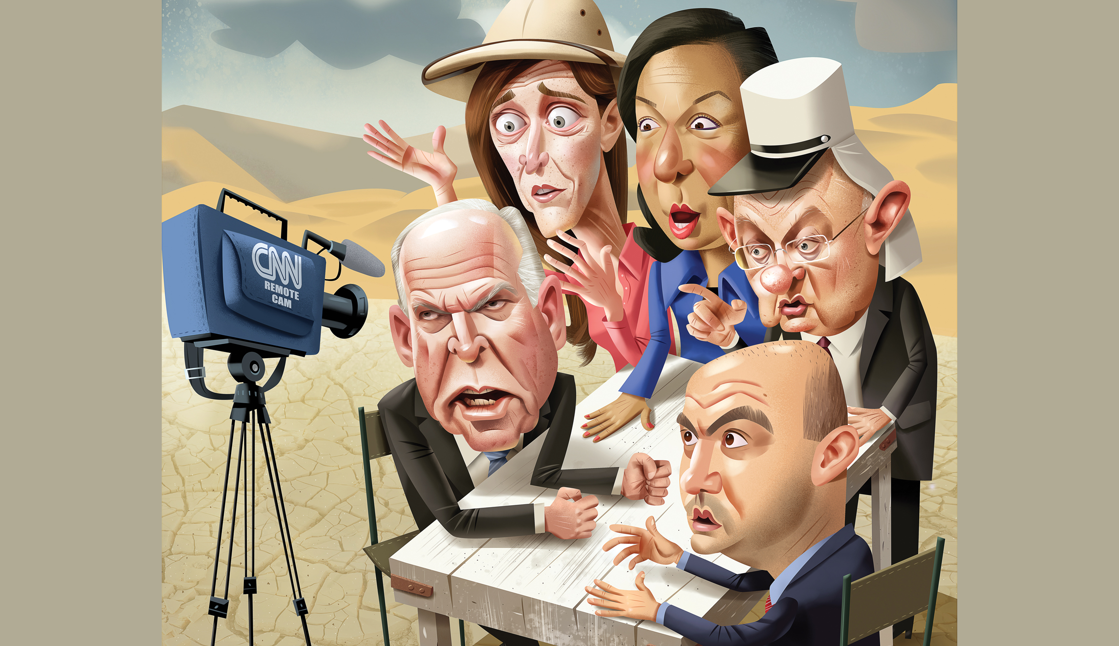 Team Obama in exile