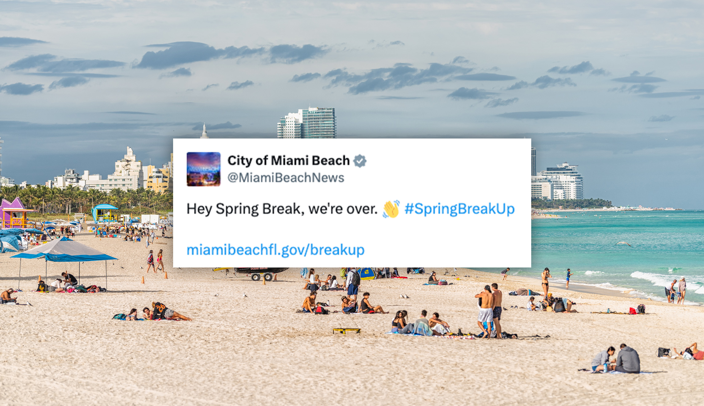 Miami breaks up with Spring Break