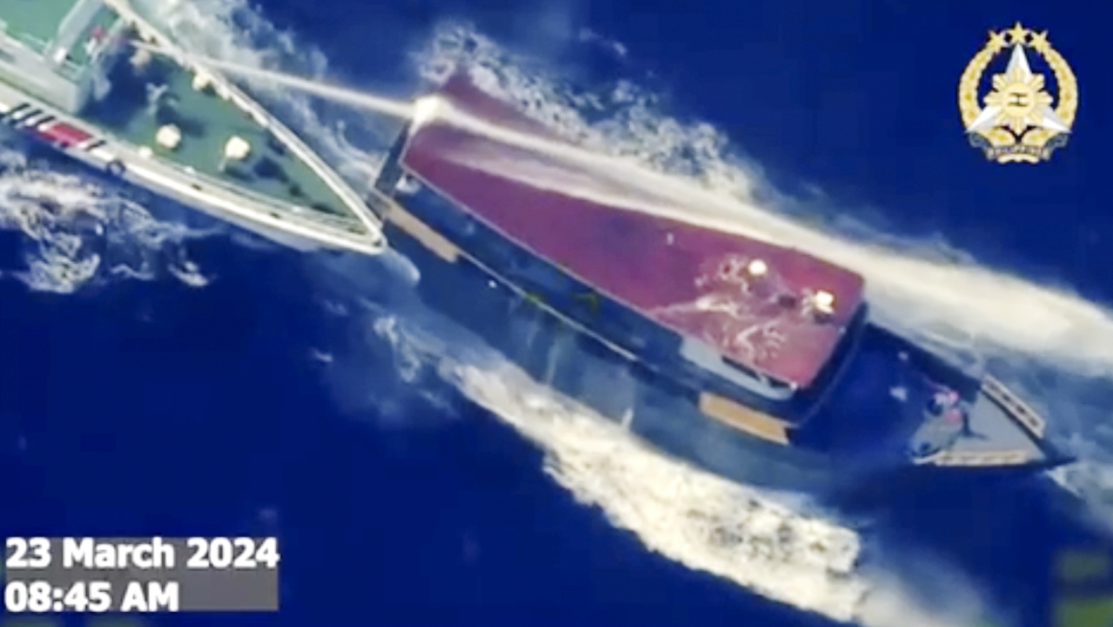 China threatens more clashes after damaging Philippine vessel