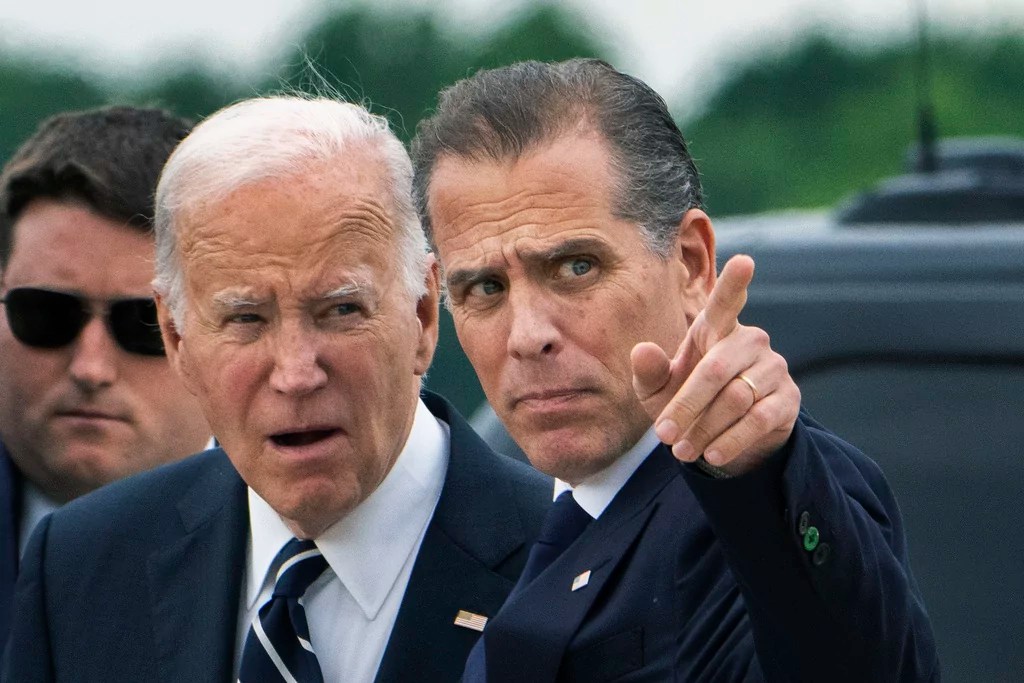 As usual, Joe Biden uses his political power to absolve Hunter of responsibility for his crimes