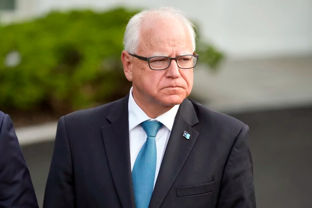 Public split or unsure about Walz: Poll