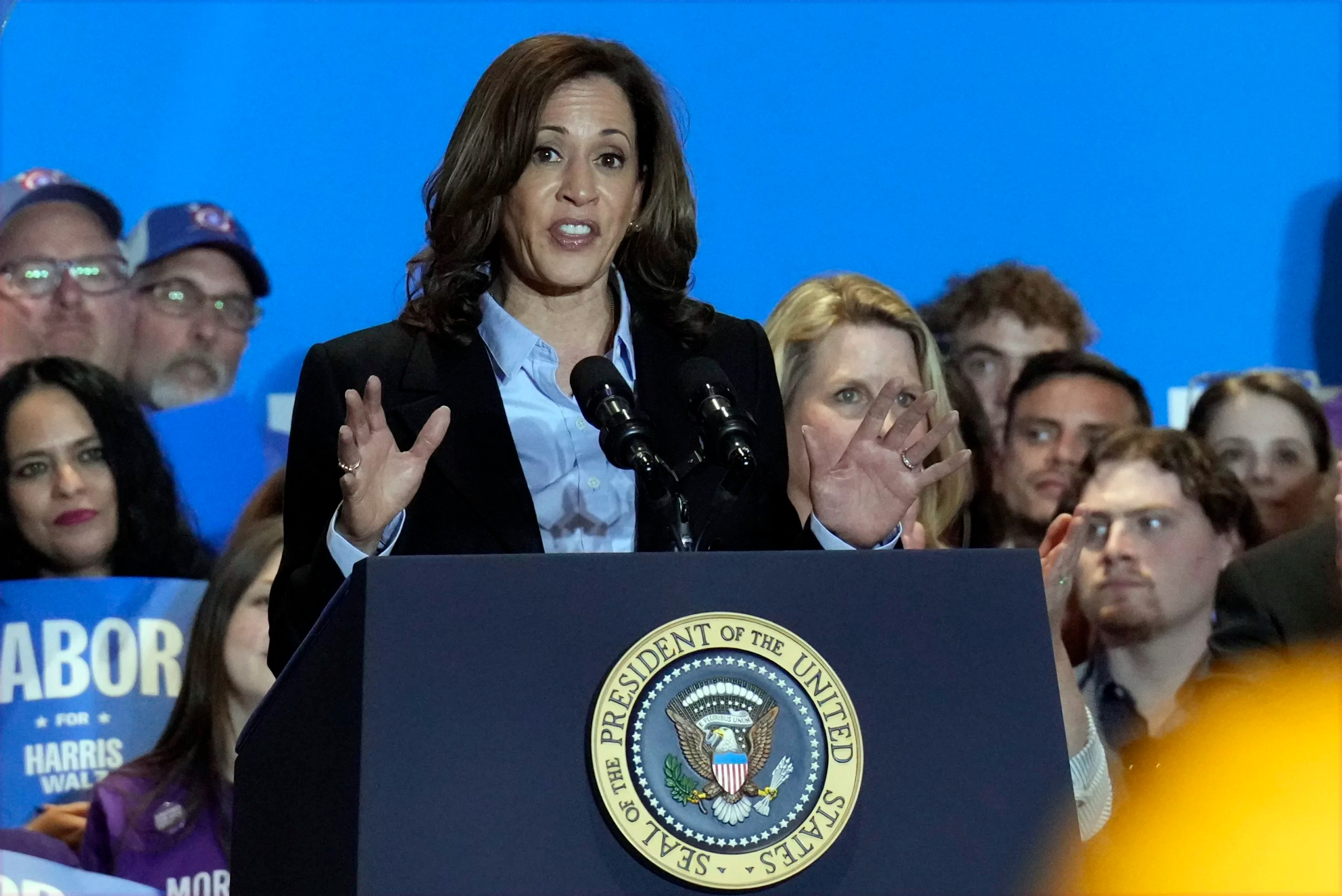 Harris announces opposition to US Steel sale to Japanese owners