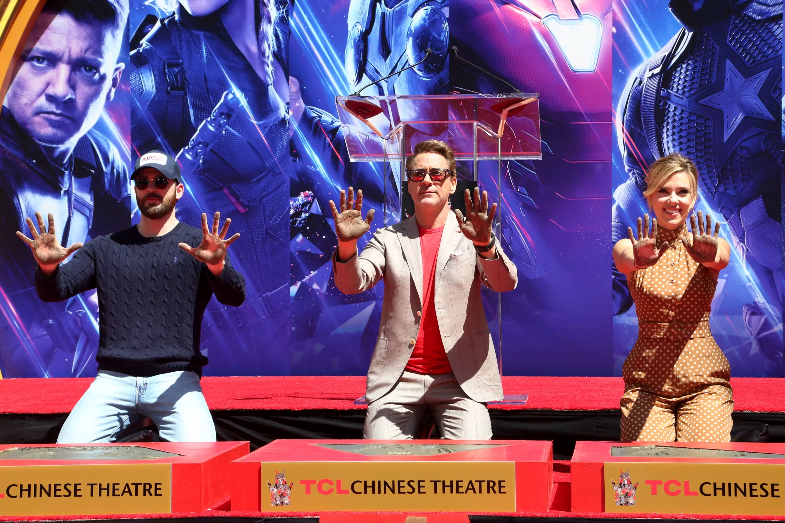 Millionaire Marvel actors assemble to endorse Harris
