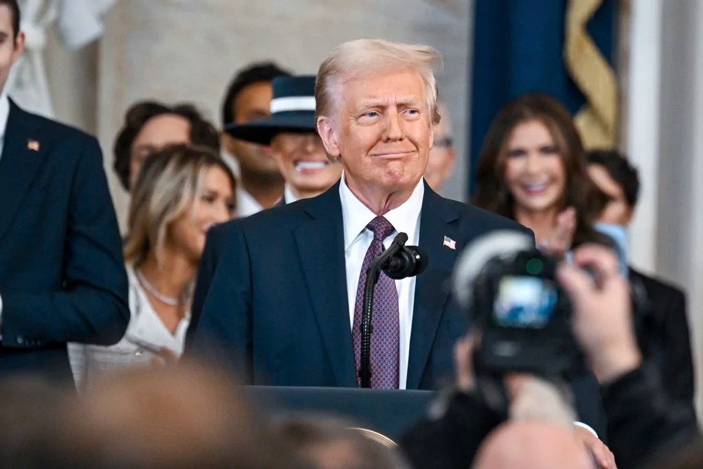 Congress fetes Trump with bipartisan inauguration lunch in first event of new ‘golden age’