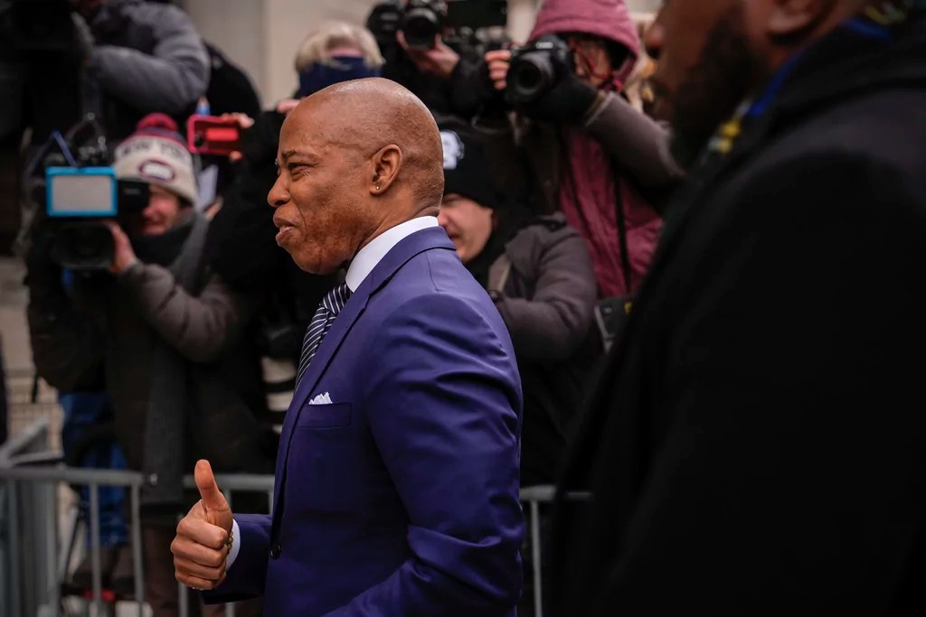Eric Adams fights corruption charges citing ‘quid pro quo’ leak