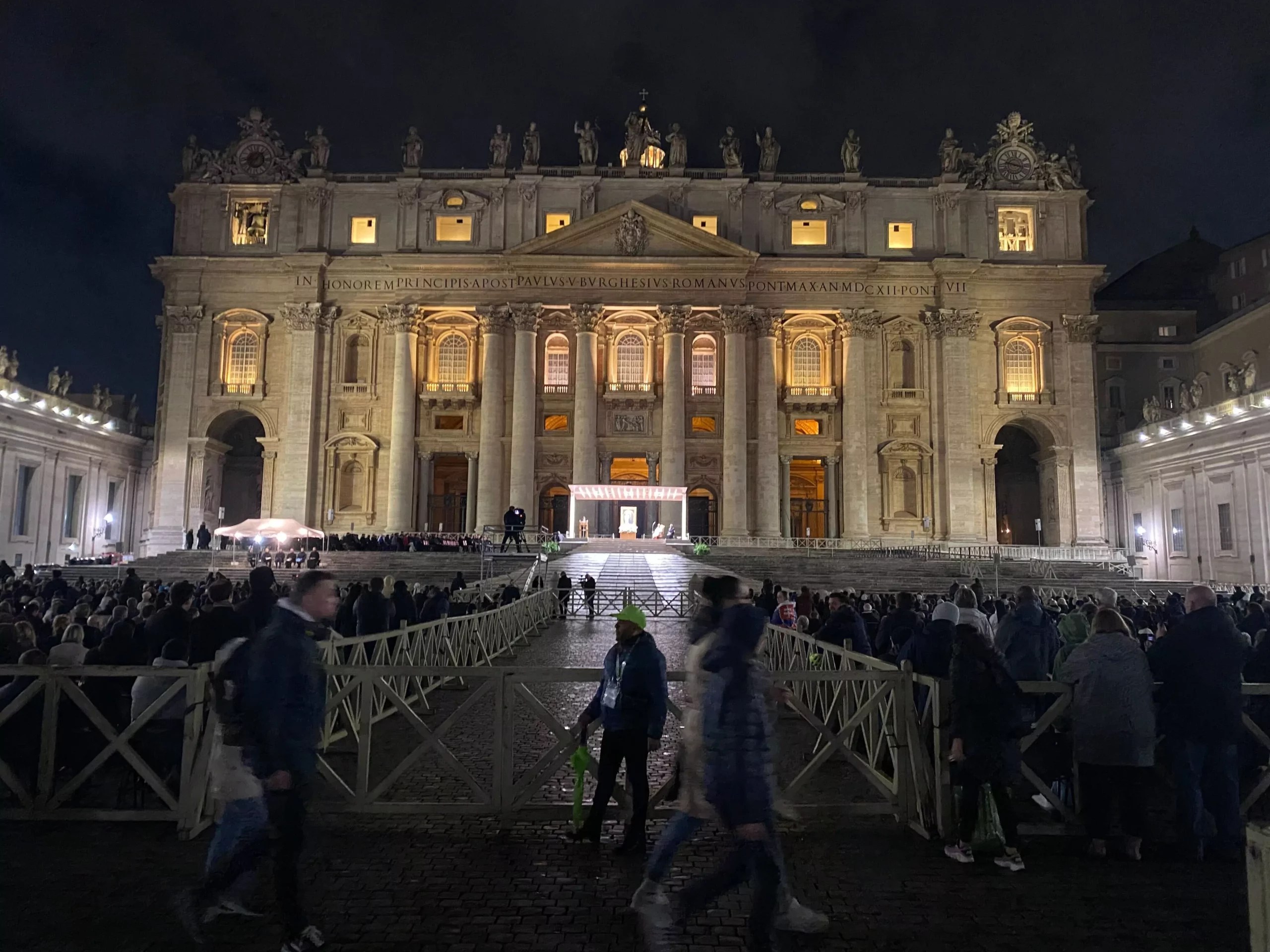 Vatican City anxious as health of Pope Francis remains uncertain