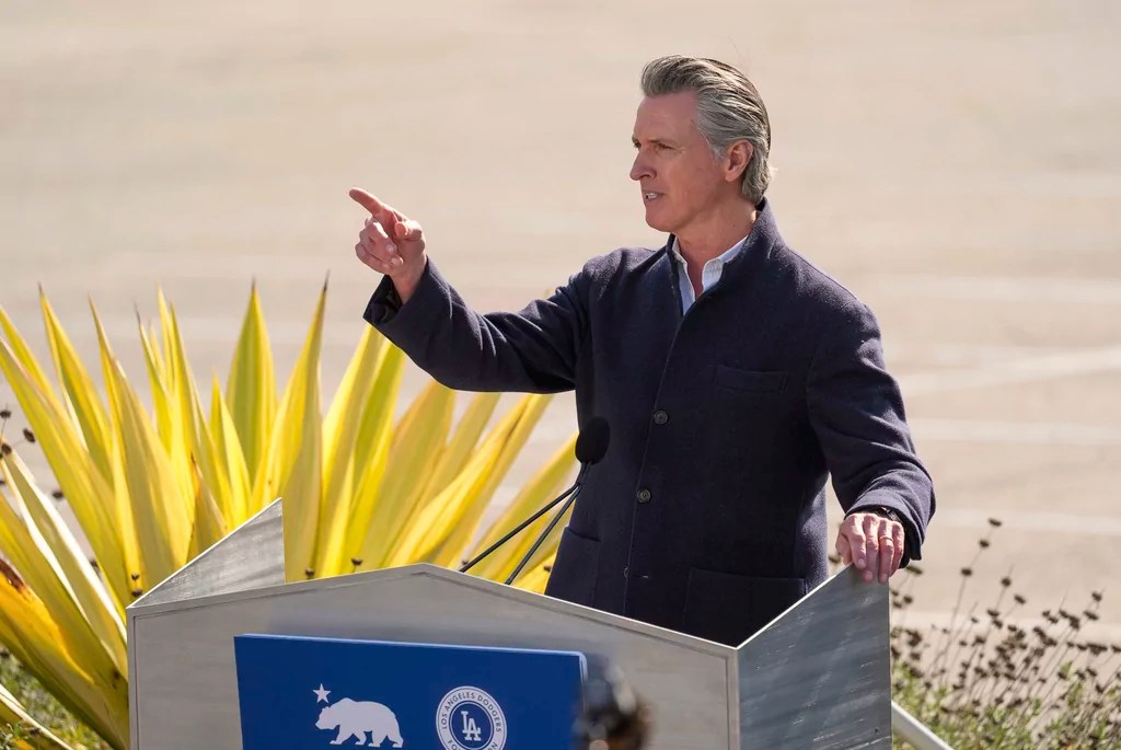 WATCH LIVE: Newsom pushes back on Republican redistricting effort
