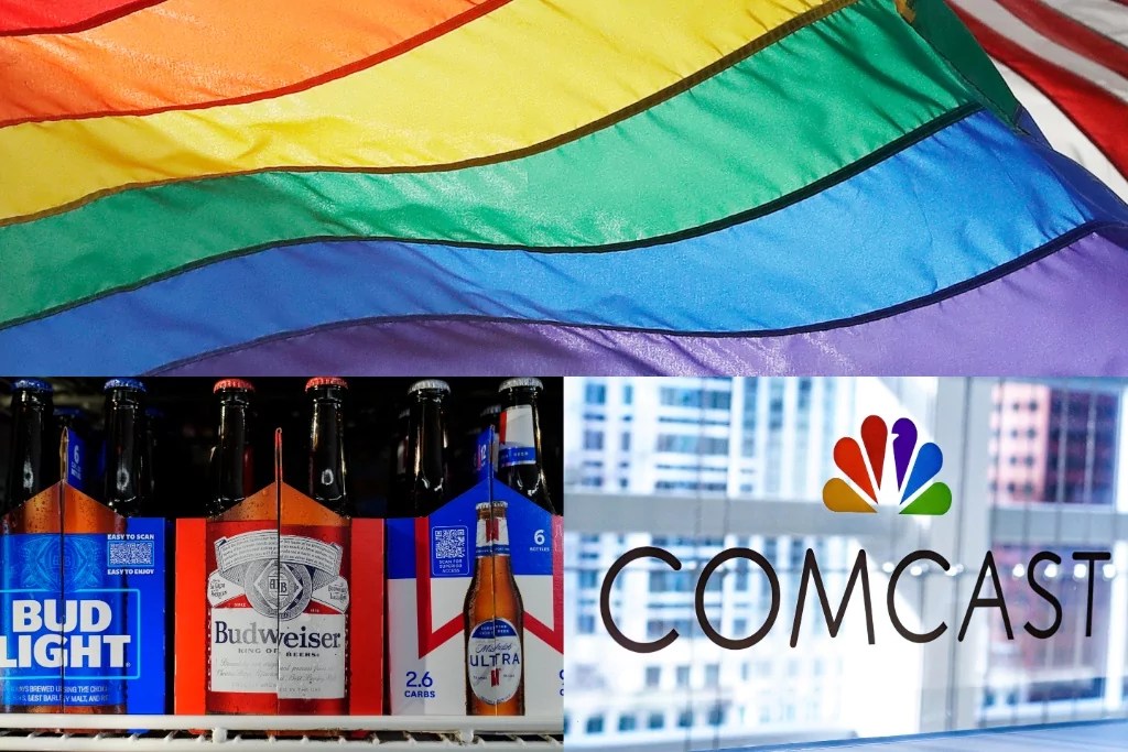 Anheuser-Busch and Comcast among companies ending Pride Month sponsorships
