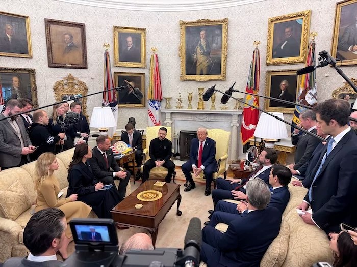 Ukraine ‘brought’ US suspension of aid and intel ‘on themselves’ for Oval Office dispute
