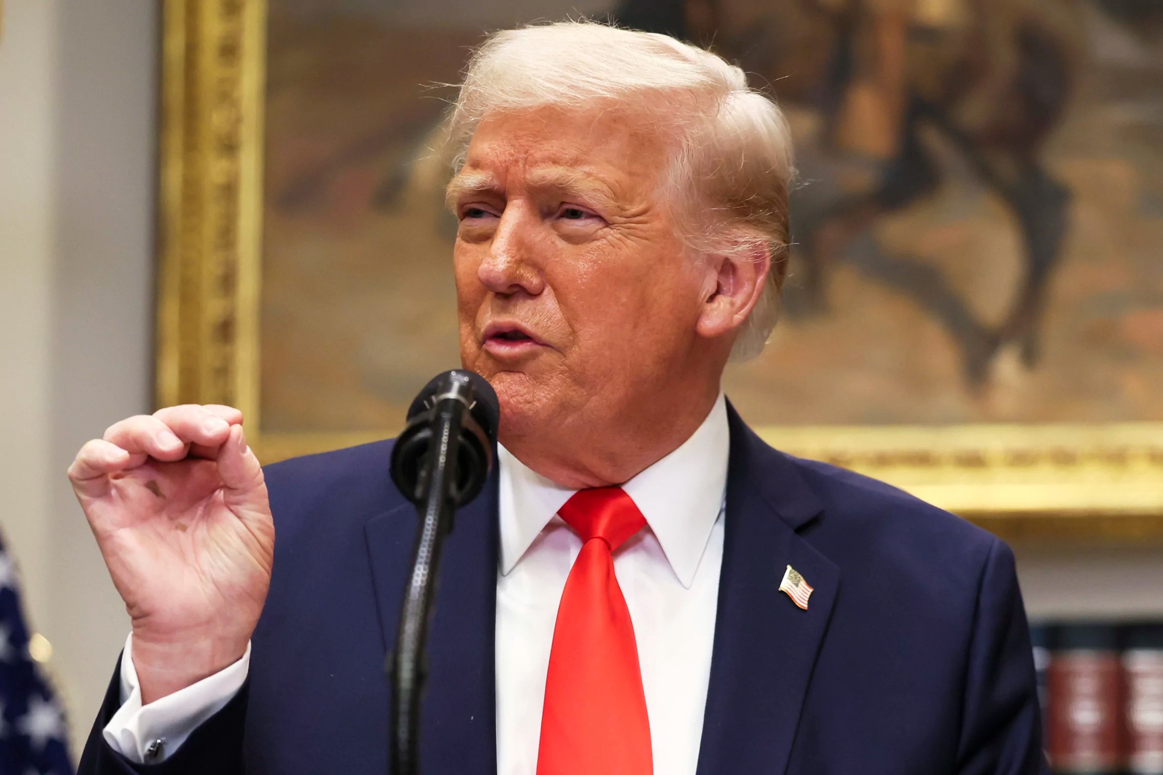 Trump faces nation for congressional address at critical juncture in first 100 days