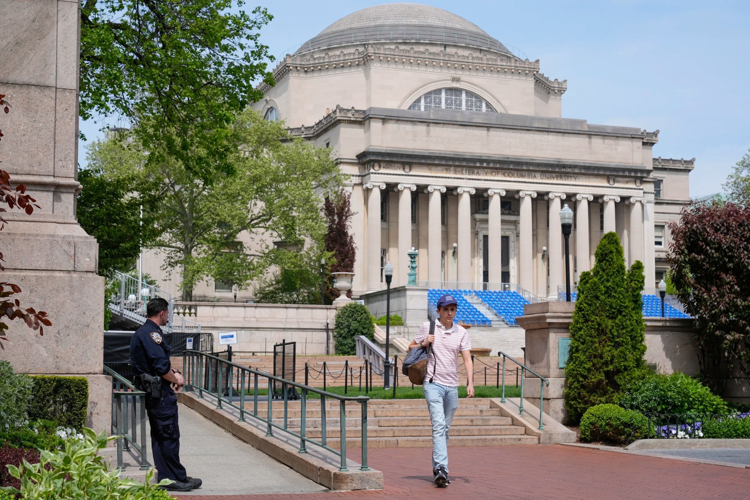 Columbia University suspends 65 anti-Israel protesters after library takeover