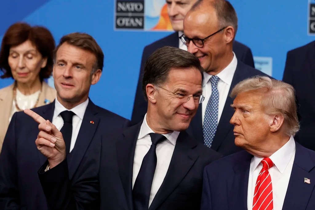 Trump and Mark Rutte share awkward moment at summit as NATO chief calls him ‘daddy’