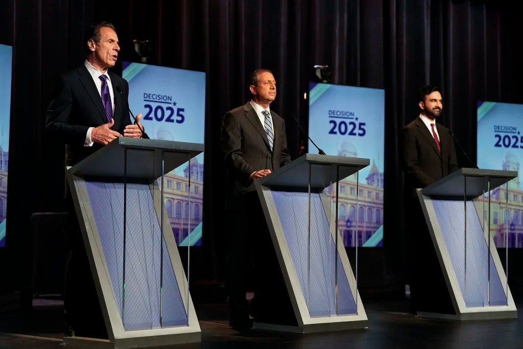 Cuomo mayoral rivals take their best shot at ex-governor in final NYC Democratic debate