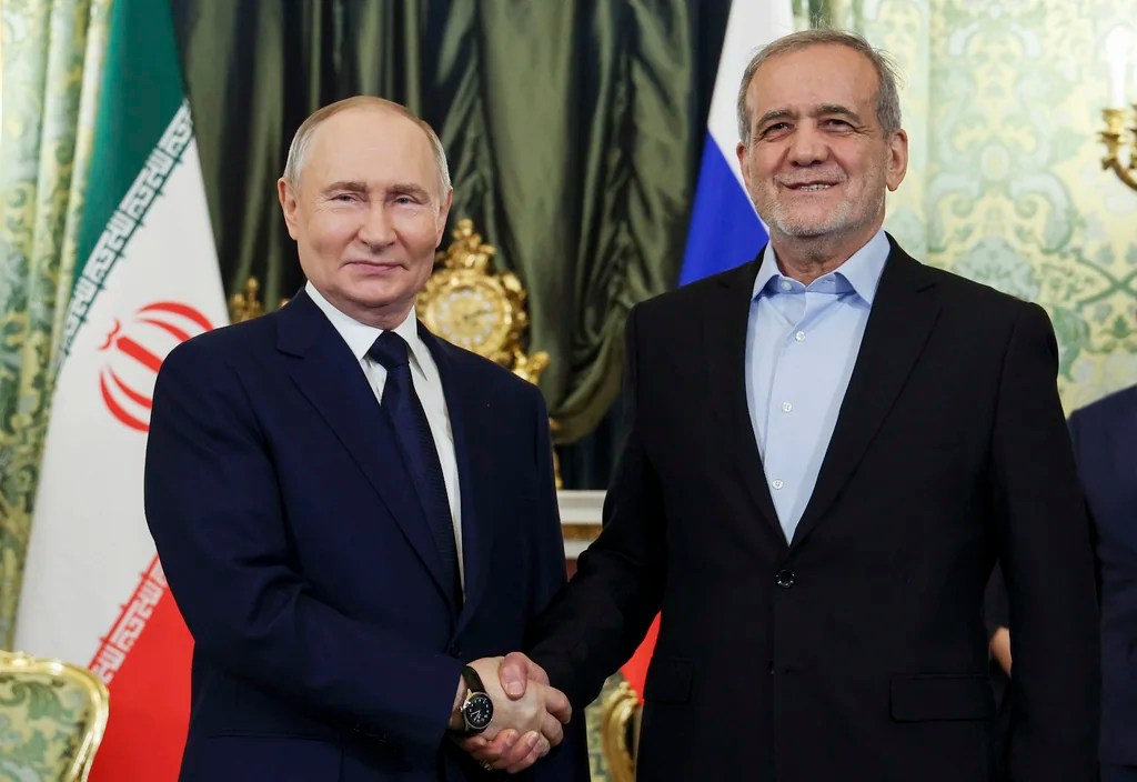 Russia quiet on saving Iran as Trump weighs attacking Tehran