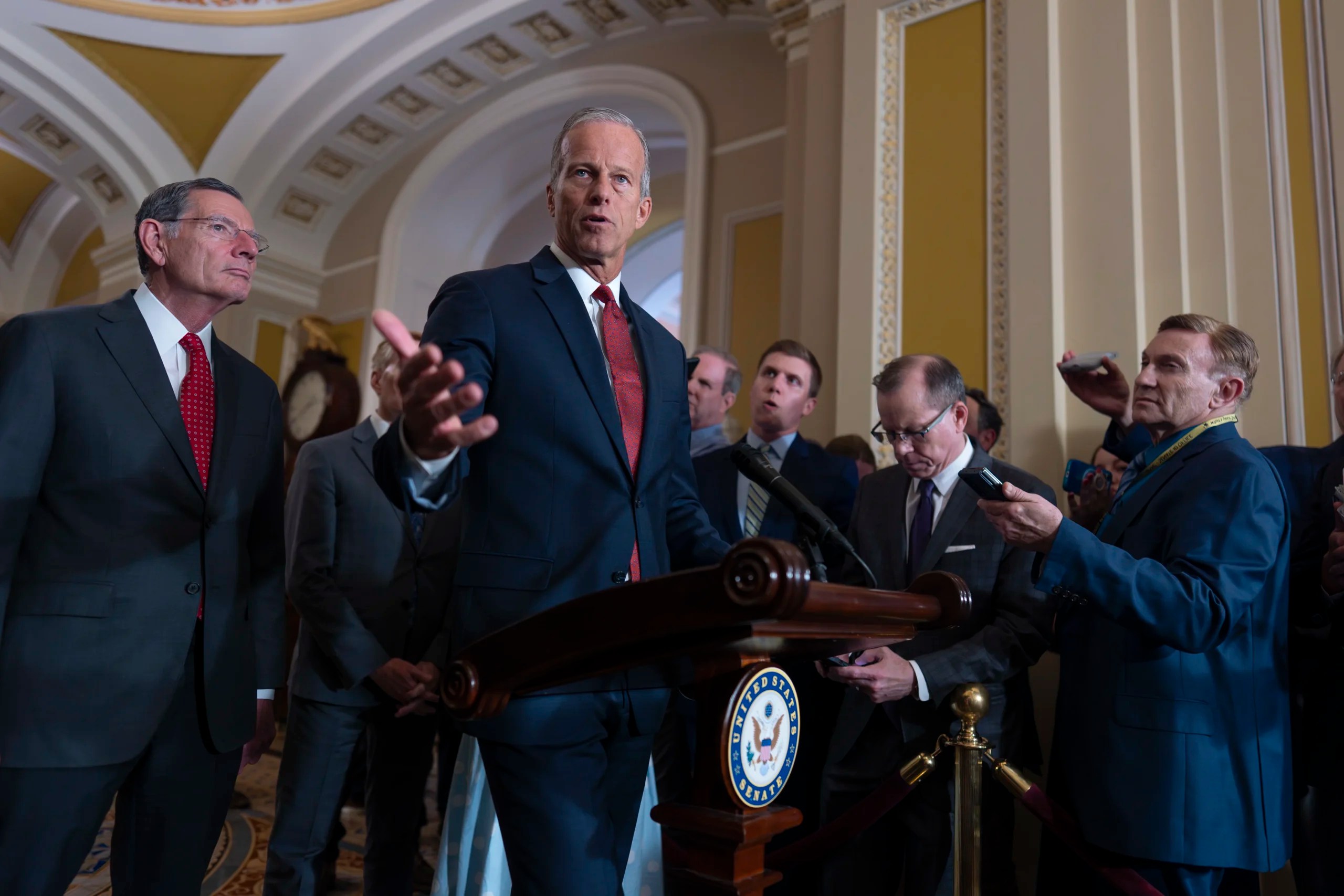 Conservatives in eleventh-hour fight over One Big Beautiful Bill Act’s lawsuit ‘tax’