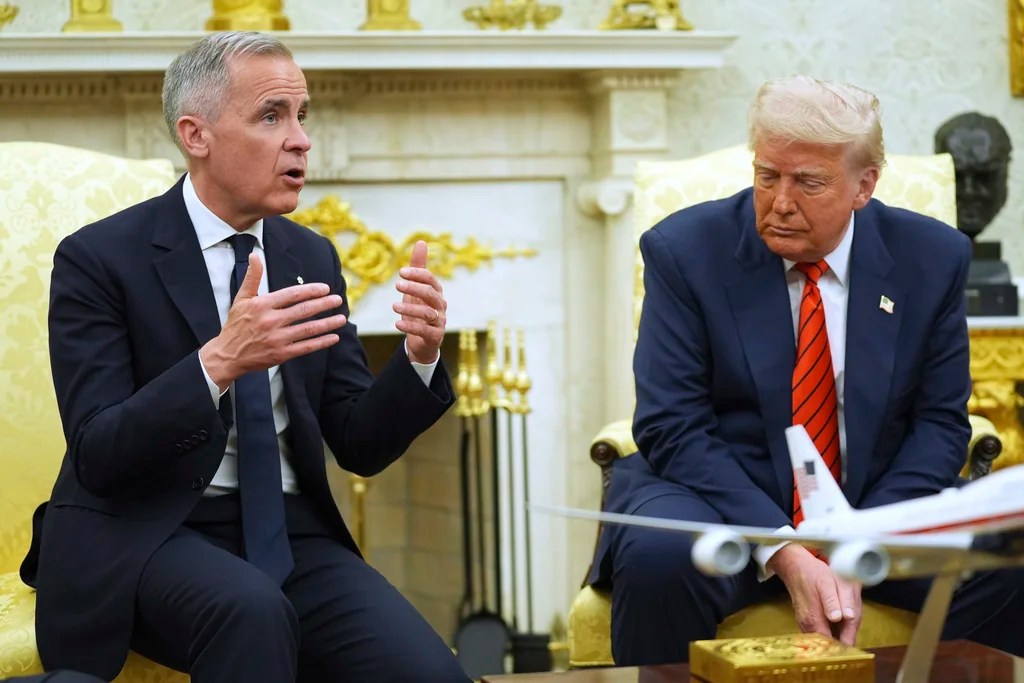 Trump in Canada: Carney on ‘high-wire act’  to avoid G7 summit ending as a G6
