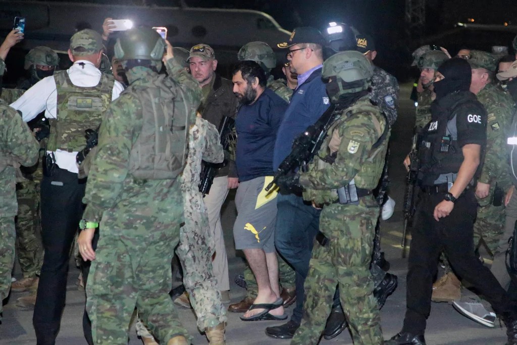 Ecuador’s most wanted drug lord captured hiding in bunker