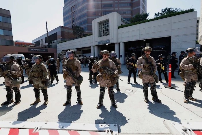 Marines deployed to Los Angeles to return home