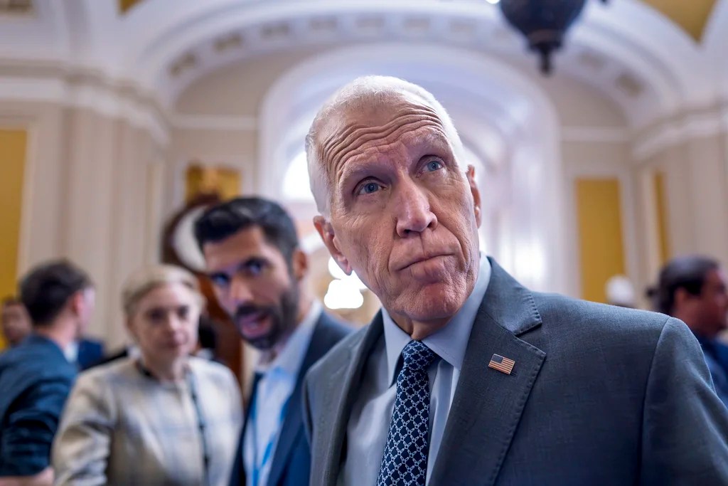 ‘Release the damn’ Epstein files: Thom Tillis